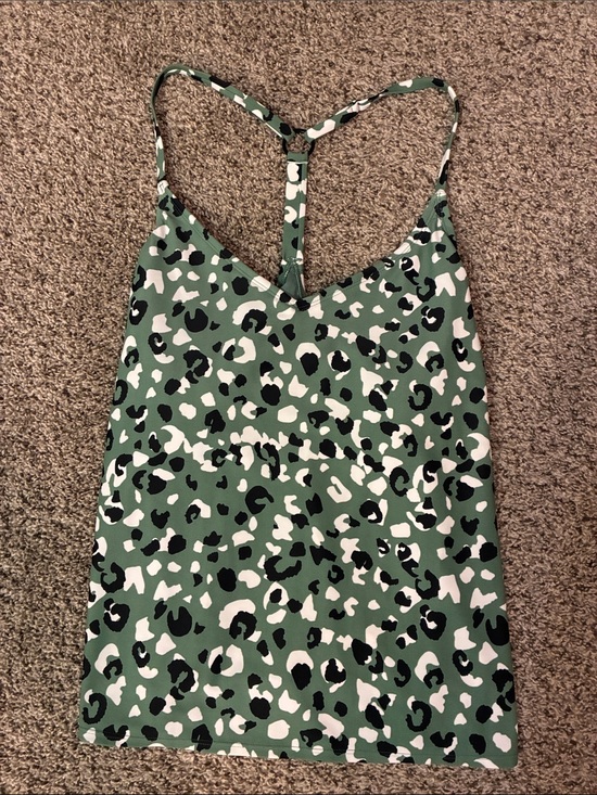 Kona Sol Tops - 🎉 4/$25 NWT Kona Sol Green Leopard Print Racerback Camisole